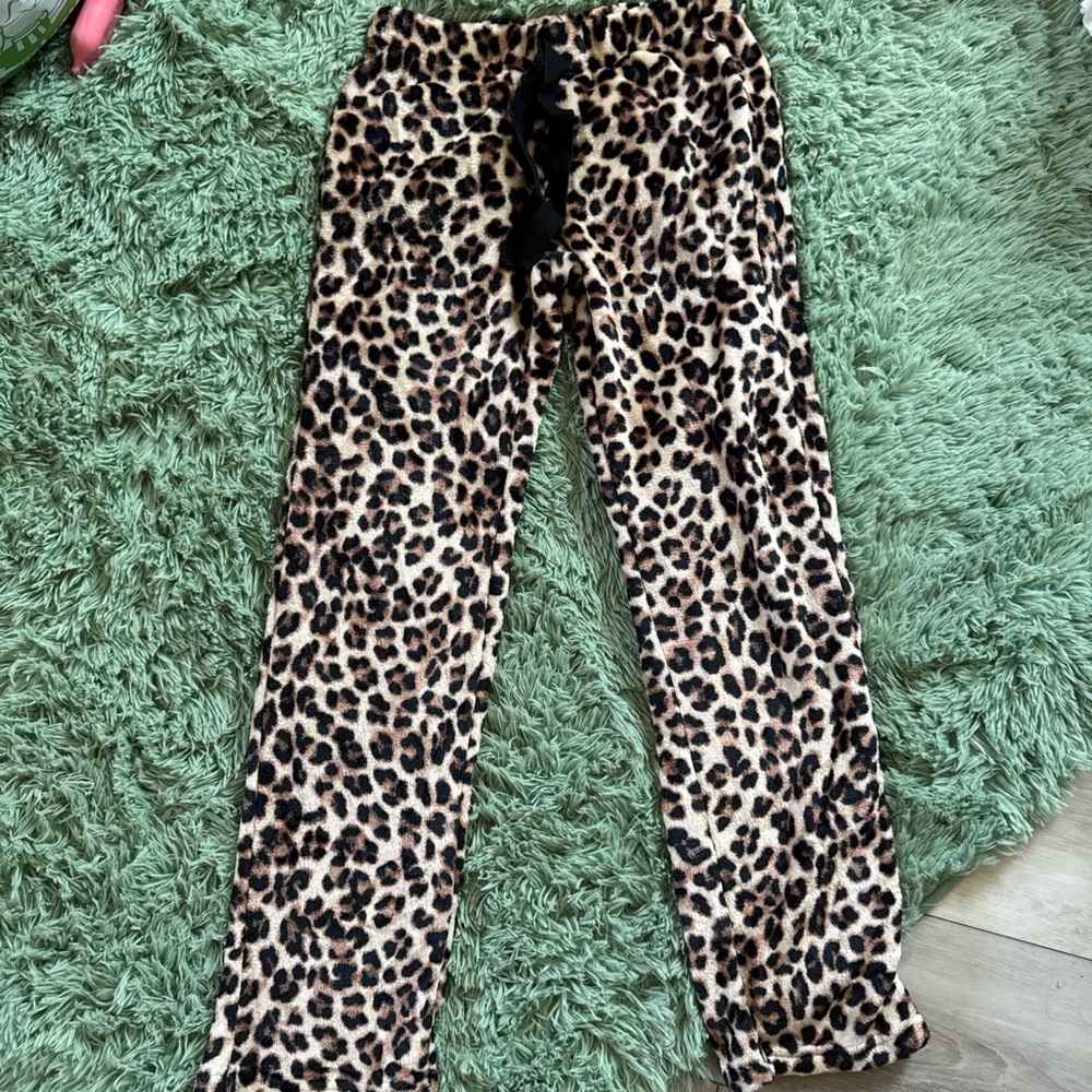 Leopard Print Lounge Pants